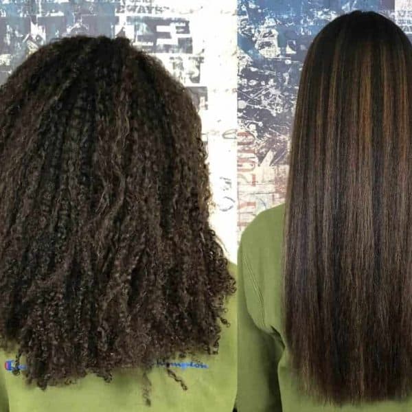 Before And After Highlights Chicago Hair Salon