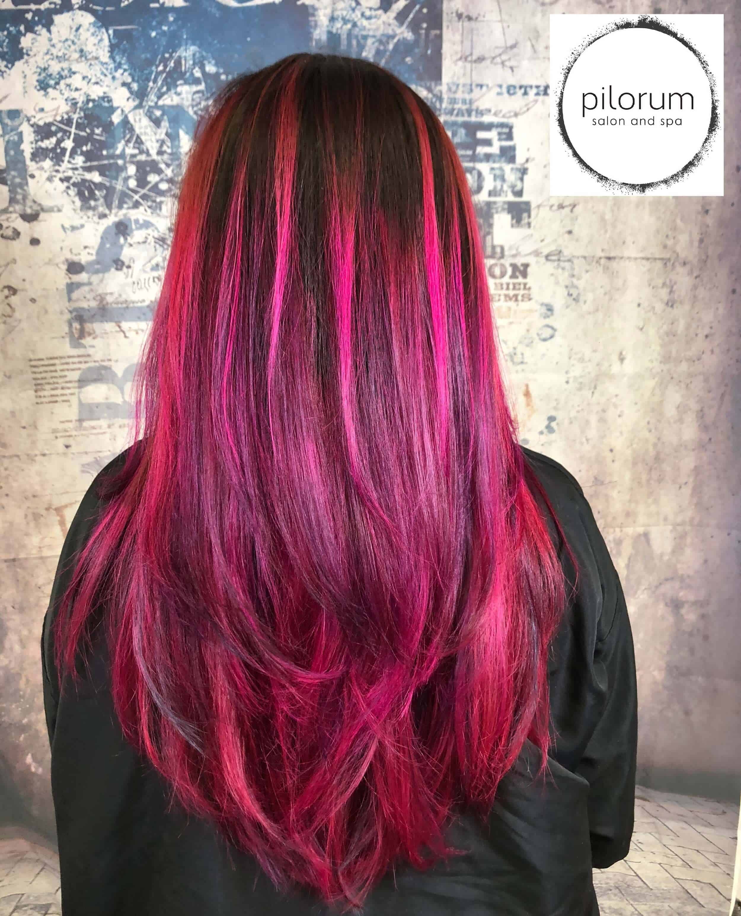 Red Hair Color Images | Pilorum Salon and Spa