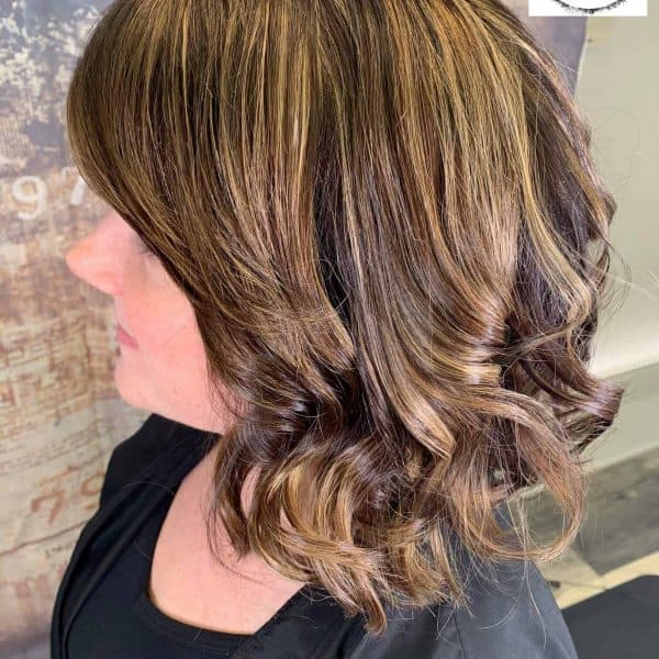 Brown Hair with Blonde Highlights Images - Pilorum Salon & Spa