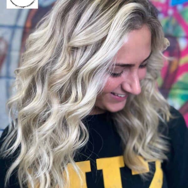 Blonde Hair With Waves