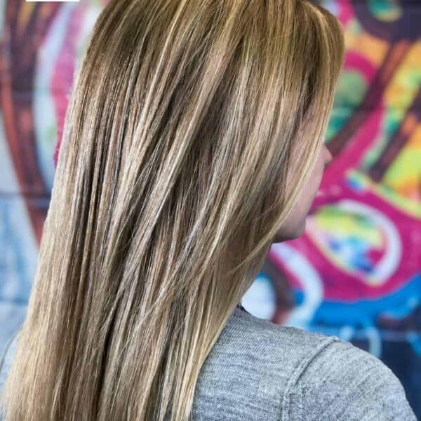 Natural Blonde With Highlights