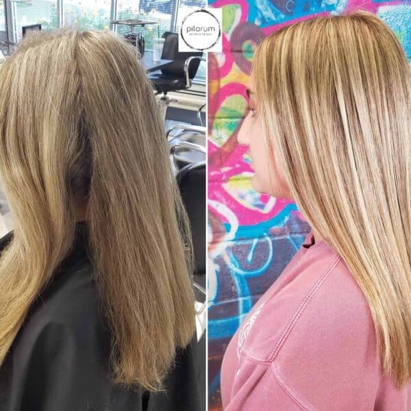 Before And After Blonde Hair