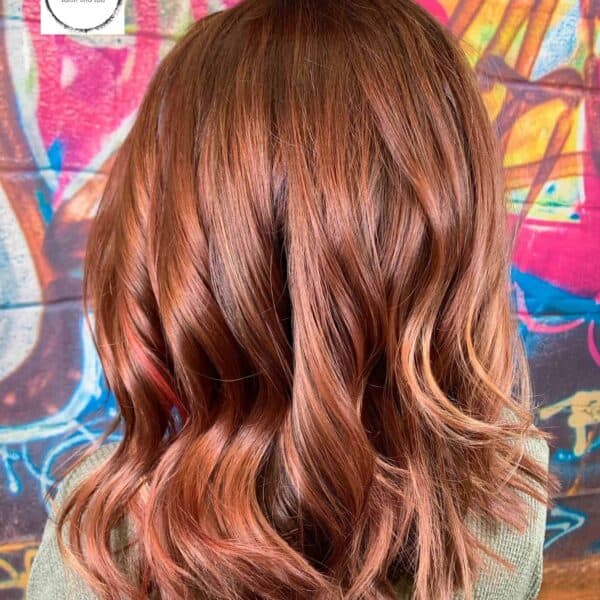 Copper Rose Hair