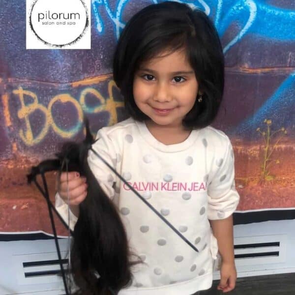 Cute Little Girl Hair Donation