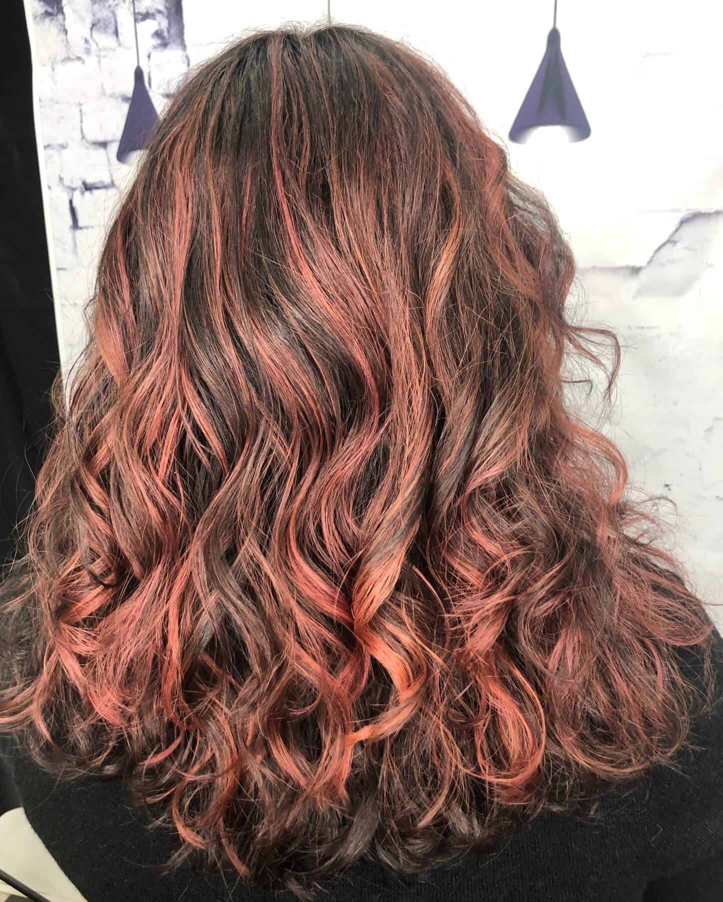 Rose Gold Hair Color Images | Pilorum Salon and Spa