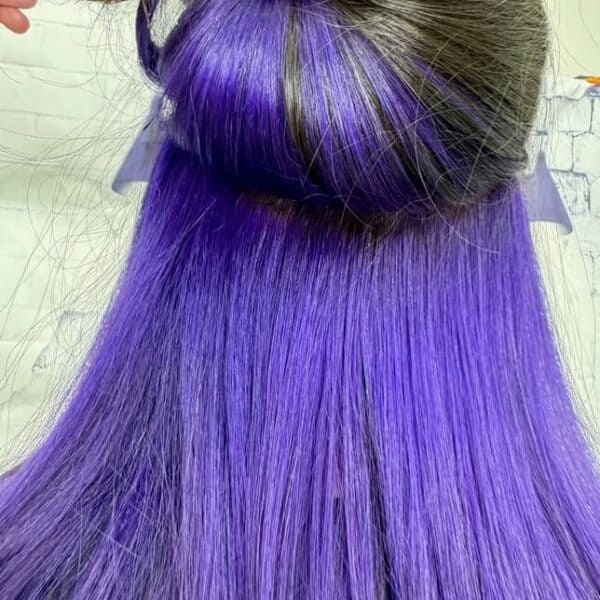 Purple peekaboo