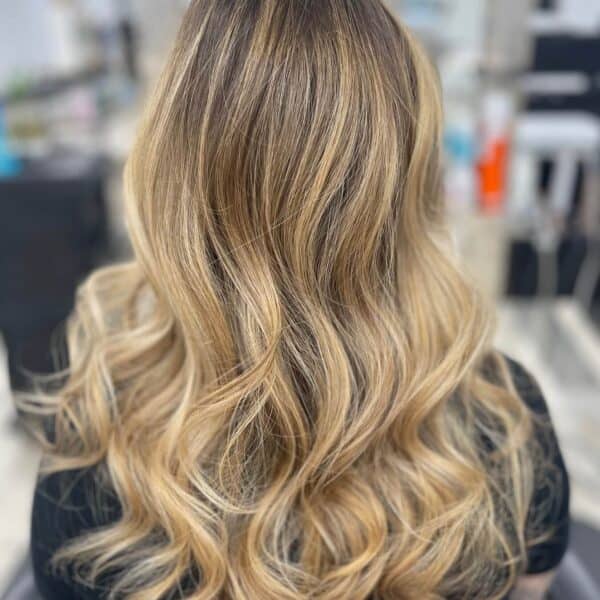 Balayage Partial Blonde