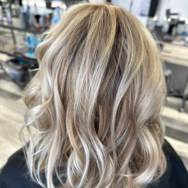 Blonde Highlights Platinum