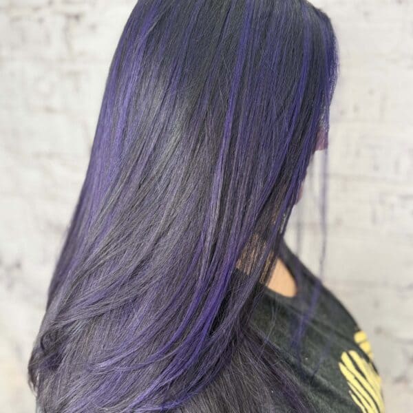Purple Balayage
