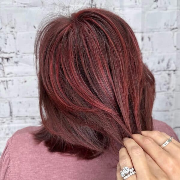Red Balayage Dimension