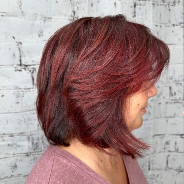 Red Hair Balayage