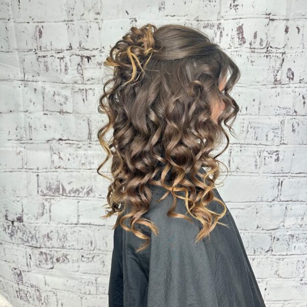 Bridal Curly Updo