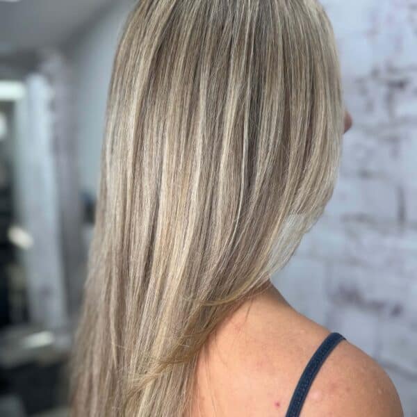 Dark Hair Blonde Highlights