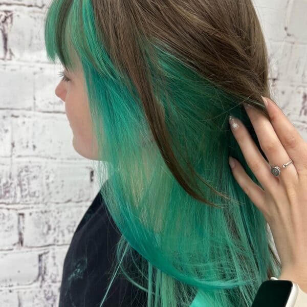 Green Halo Hair