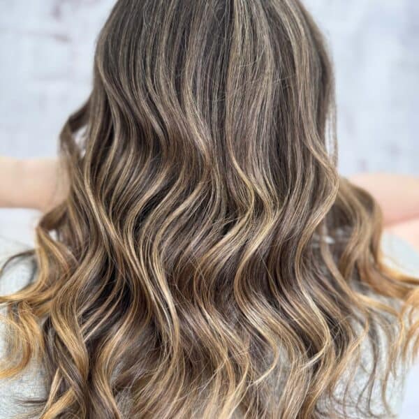 Subtle Balayage Dark Hair